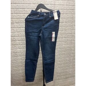 No Boundaries High Rise Skinny Jeans Dark Wash Stretch Denim NB341000129 Size 0‎